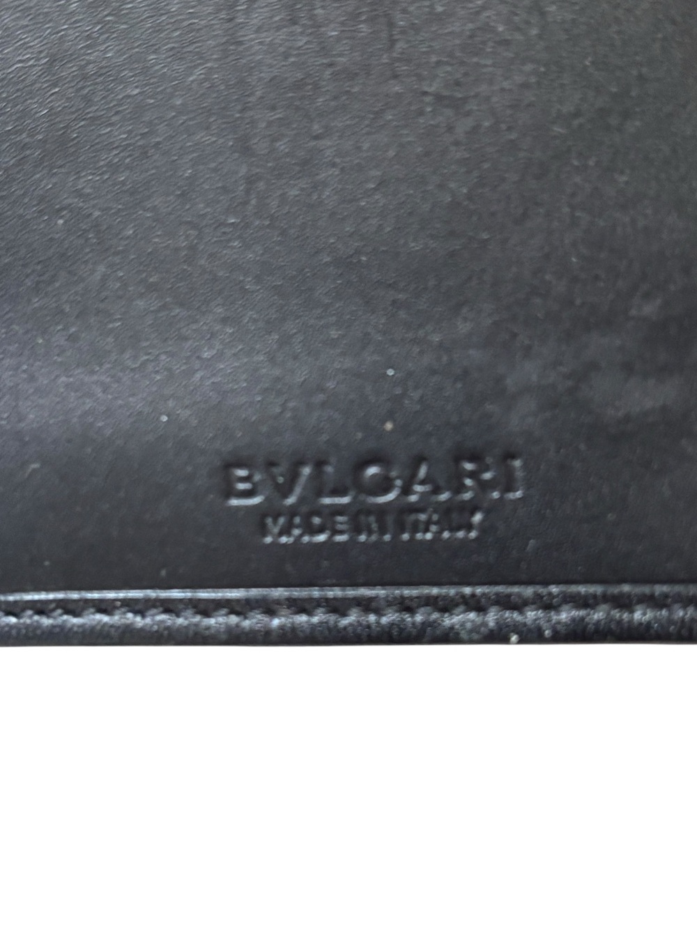 BULGARIA BVLGARI Black Leather Continental Wallet - Picture 11 of 11